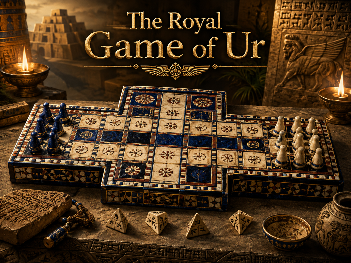 Royal Game of Ur artwork
